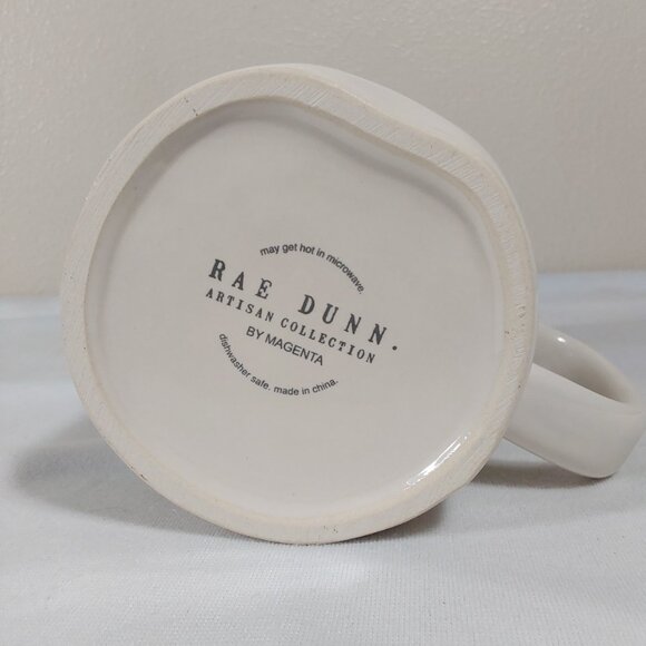 Rae Dunn XOXO Mug White with Black Lettering Valentine's Day Love Perfect Cond - Picture 6 of 7